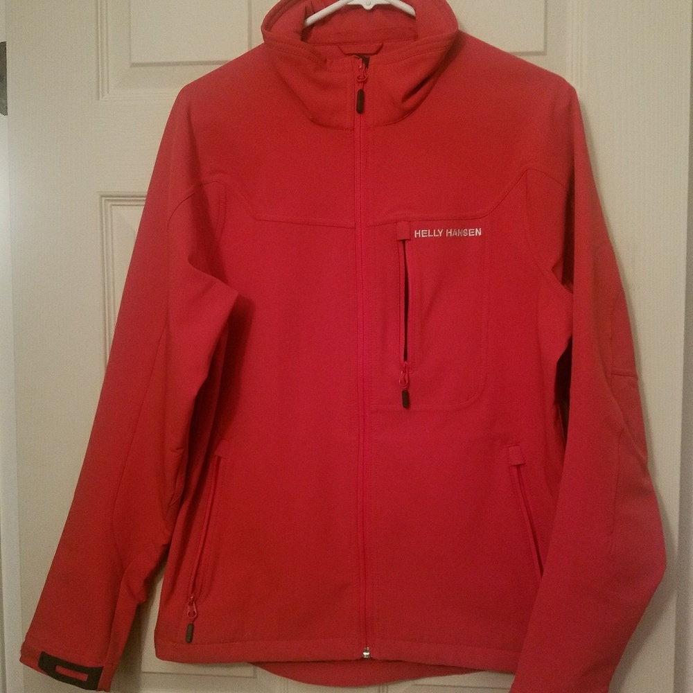 Helly Hansen shell. men's. small. orange