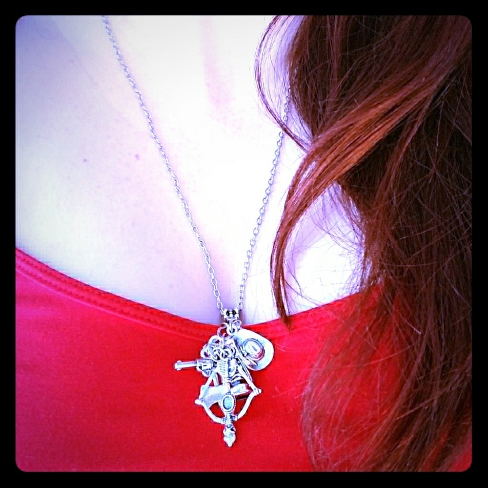 The Walking Dead Charm Necklace