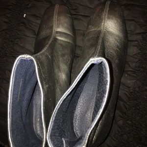 NEW TOPSHOP leather silver boots
