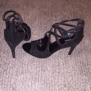 Black High Heels—worn for an hour