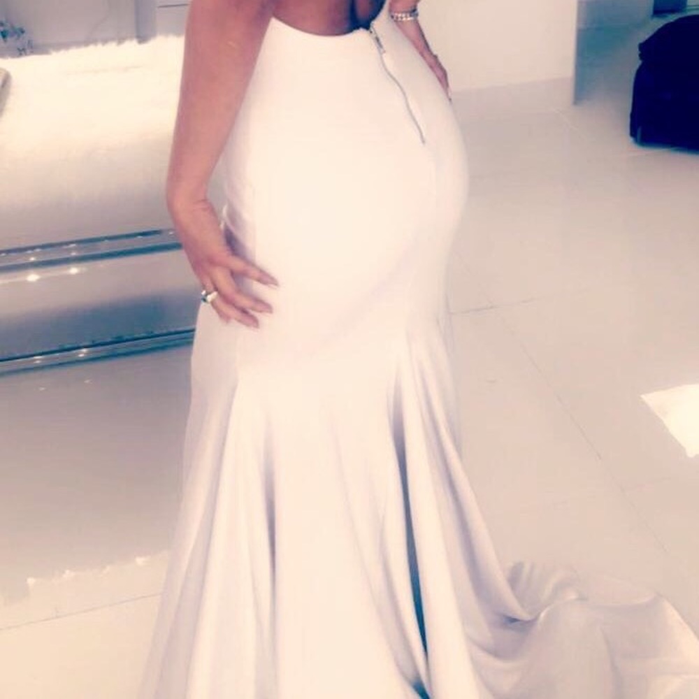 Evening gown by Michael Costello