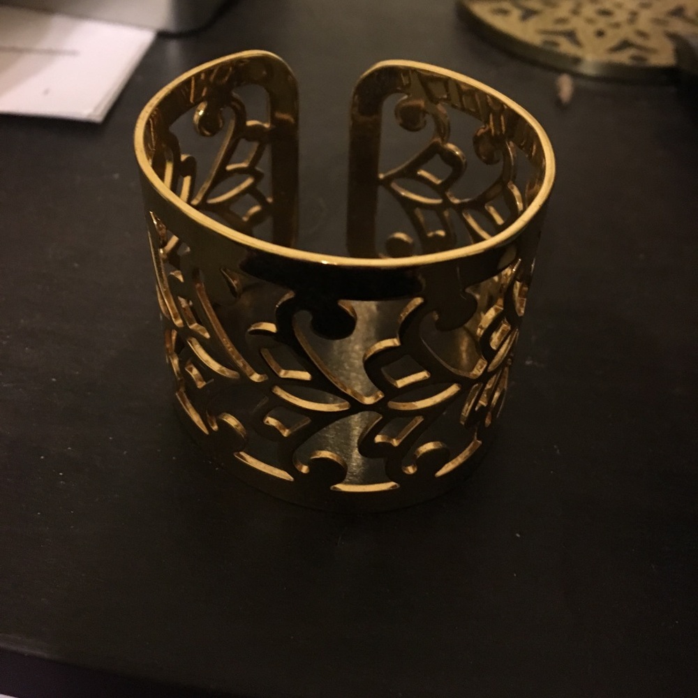 Gold plated bracelet