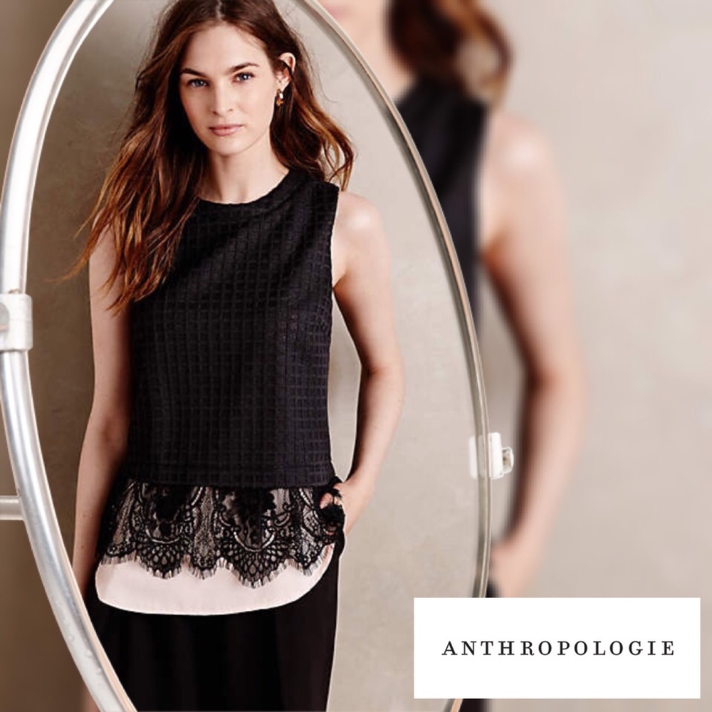 {Anthropologie} Layered Lilith Tank Size XS