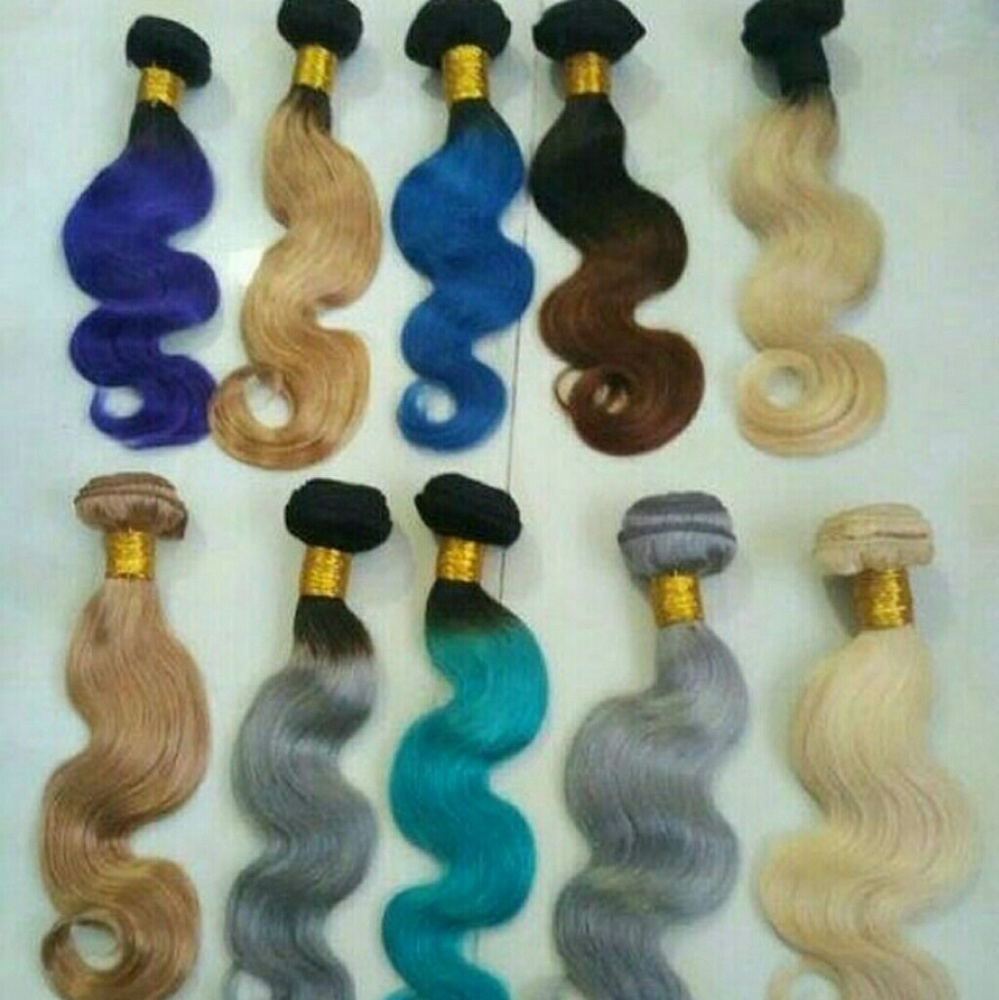 Body Wave Virgin Hair (Dyed )