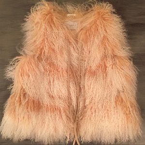 S Fur Vest. Like New Condition.