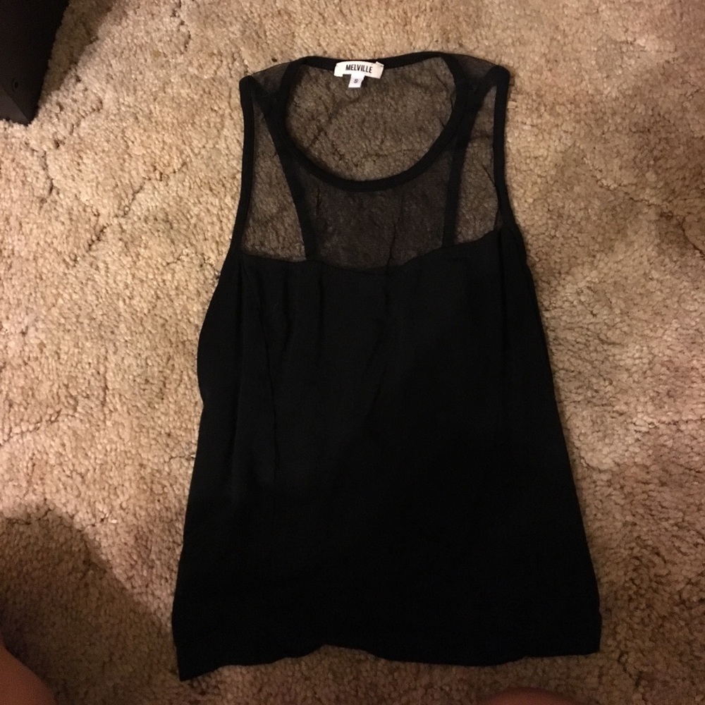 Brandy Melville black crop top