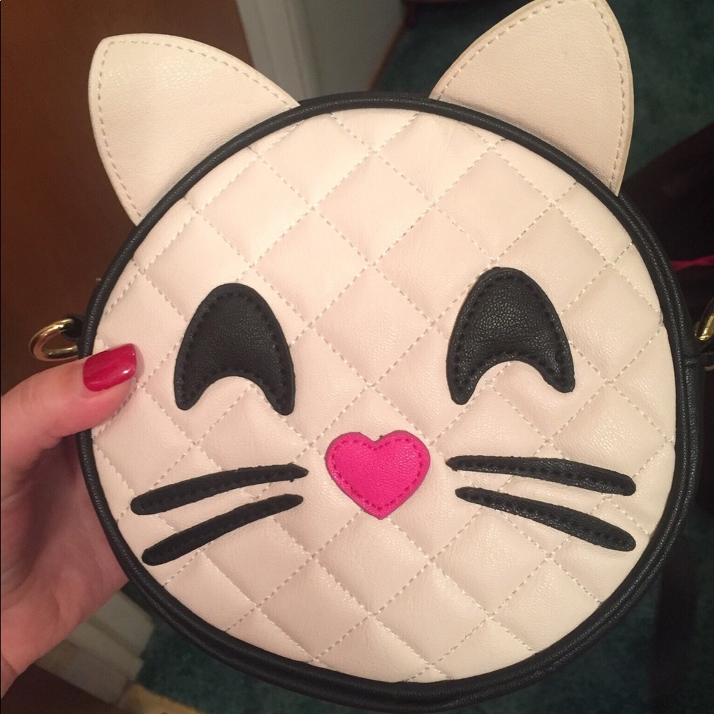 Betsey johnson cat crossbody bag NWT