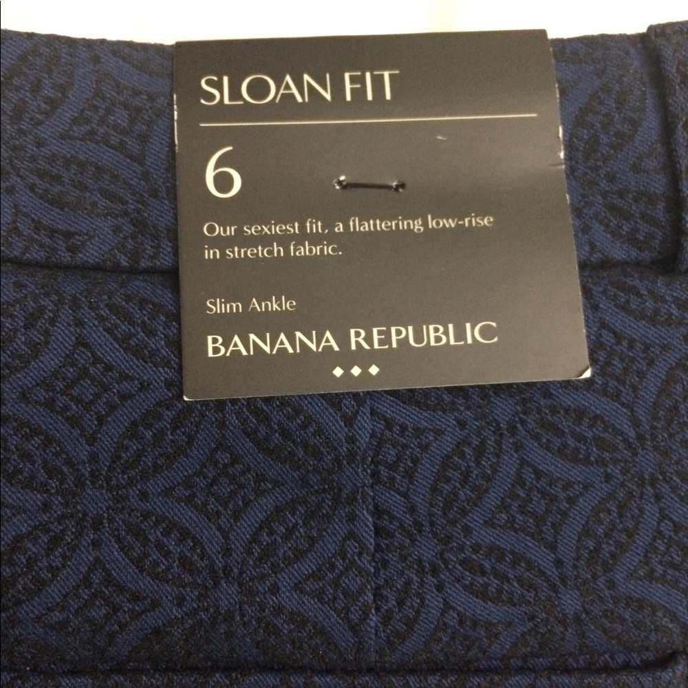 Navy Blue Ankle Pants