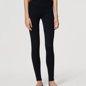 Loft Leggings in Seamed Ponte Autumn Navy Heather