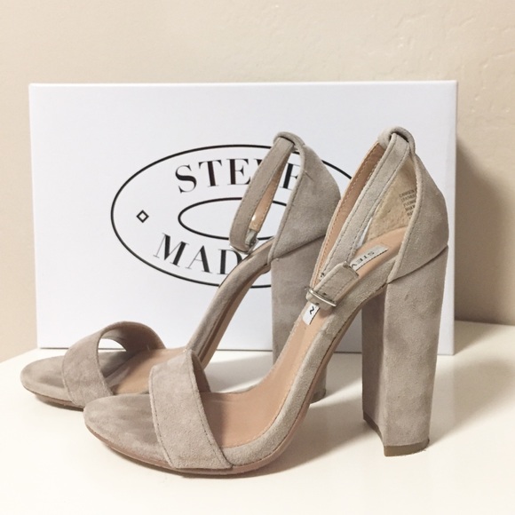 steve madden taupe heels