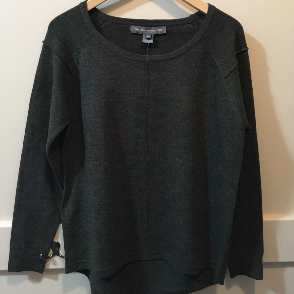 NOT AVAILABLE ! French Connection green sweater