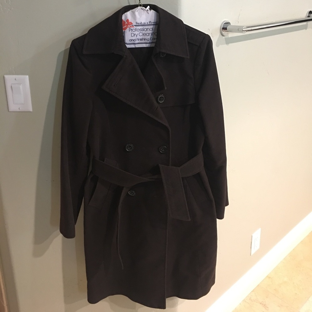 Gap long brown coat