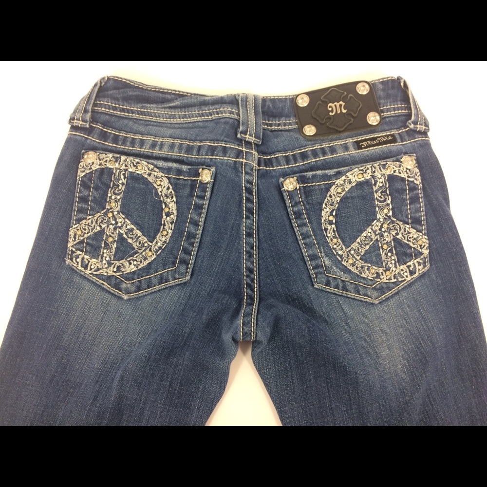 Miss Me Jeans Blue Woman's MK 048 Denim W26 X L28