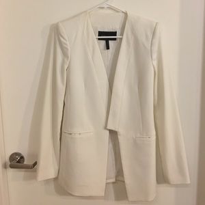 BCBG White Blazer - Size XS