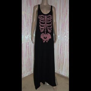 Skeleton Maxi Dress 551 Skeleton Maxi Dress 551