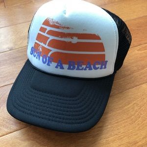 Sun of a Beach O’neill Faux Trucker Hat OS Black Sun of a Beach O’neill Faux Trucker Hat OS Black