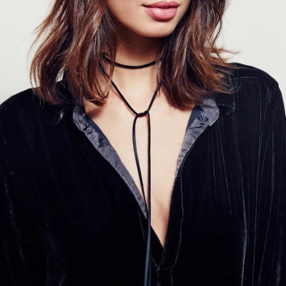 Velvet Shirt DRESS It Takes Two Tunic DRESS - Picture 2 of 8