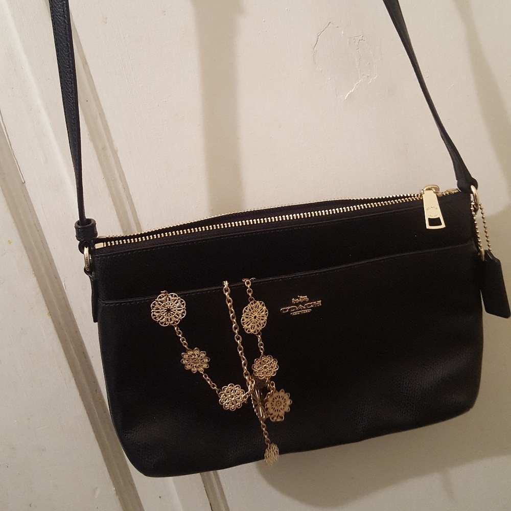 Coach black crossbody