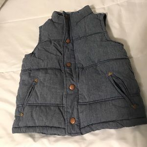GYMBOREE kids denim vest