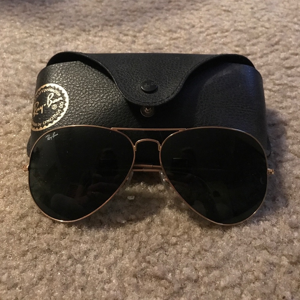 Ray Ban aviator sunglasses