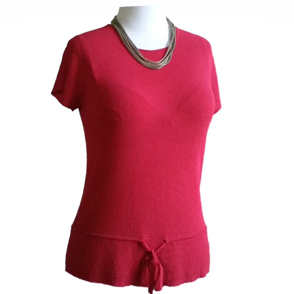 *ANNE KLEIN*  pink blouse in EUC