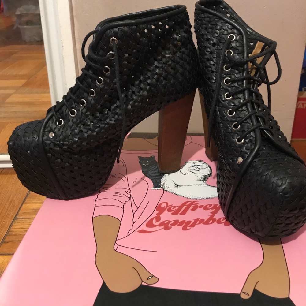 Jeffrey Campbell Lita Platform boot.
