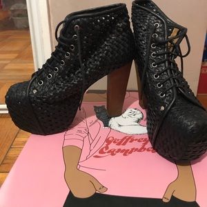 Jeffrey Campbell Lita Platform boot.