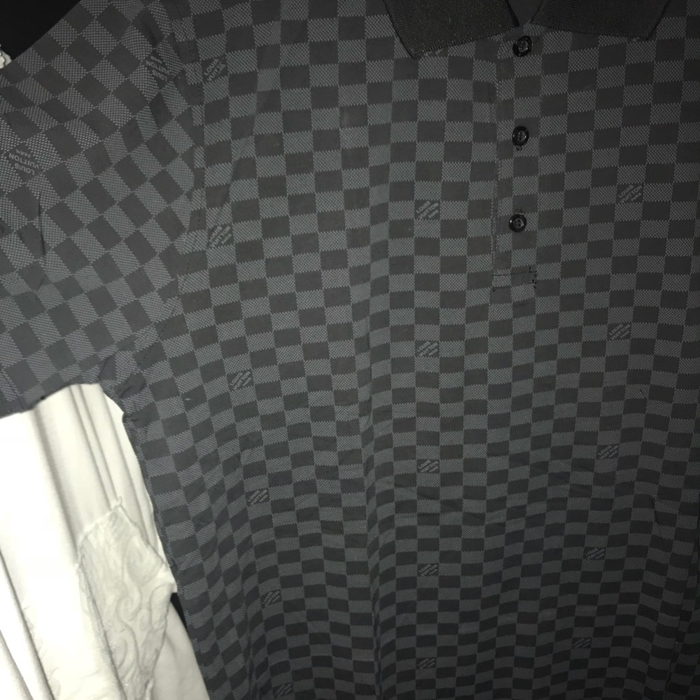 Louis Vuitton Collar shirt black