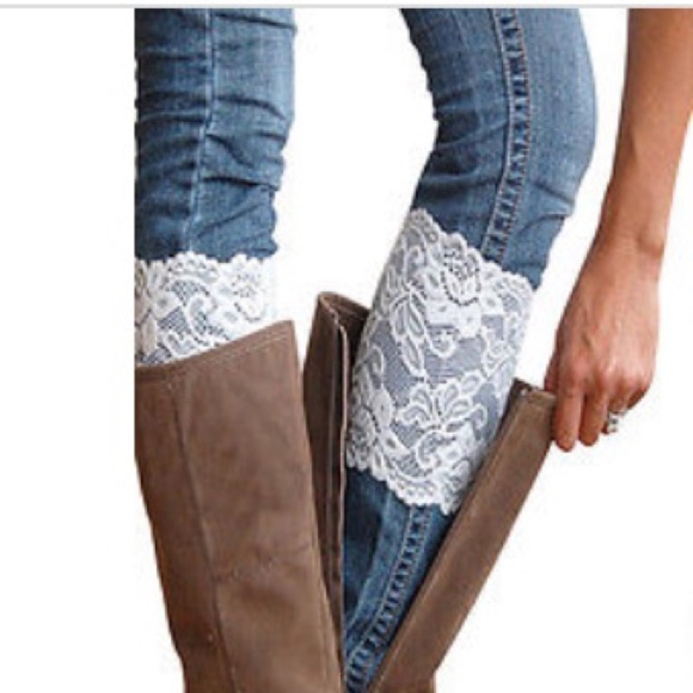 Lace Boot Toppers - Picture 2 of 8