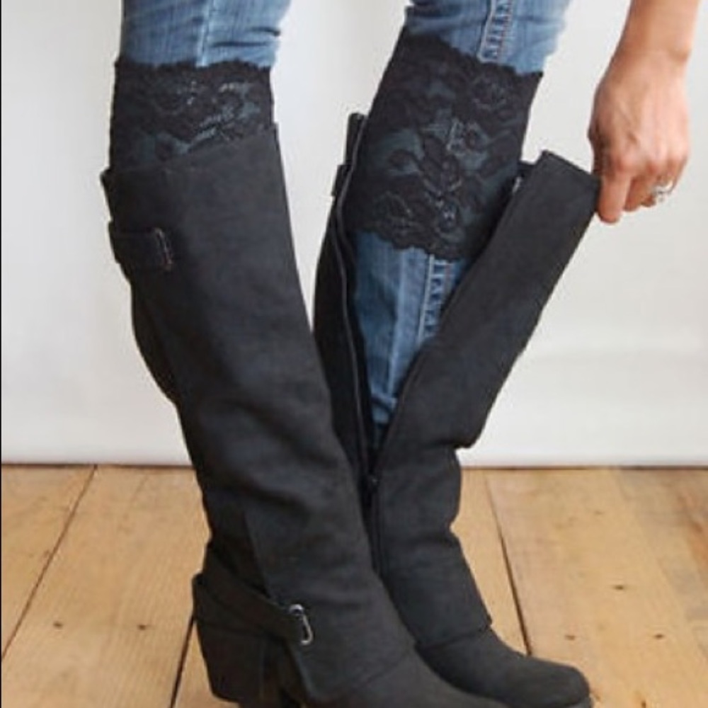 Lace Boot Toppers - Picture 4 of 8