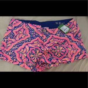 NWT Lilly Pulitzer Kerrie Shorts sz 16
