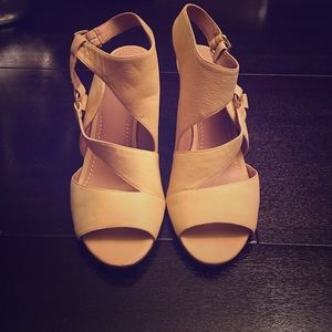 Yellow (Mustard), Nine West Sandals, Size 11