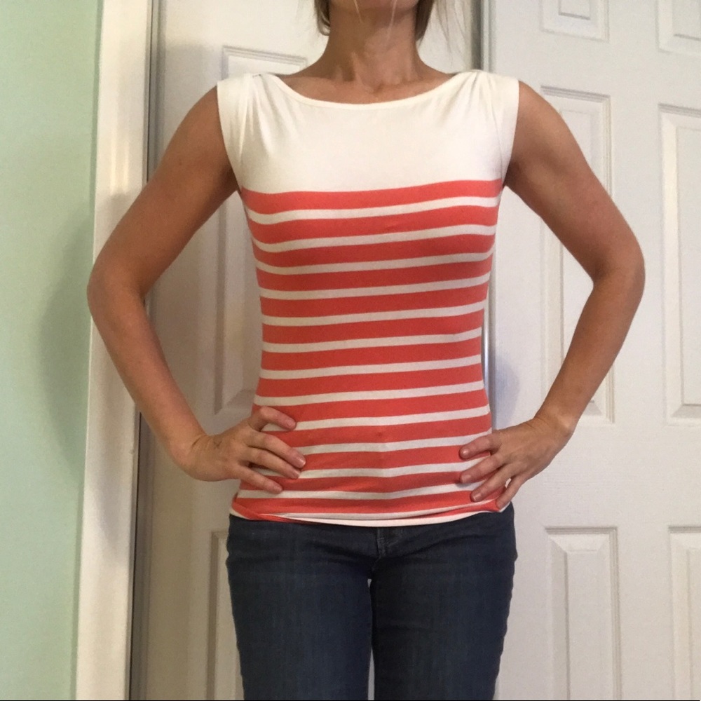 French Connection Cap Sleeve Top