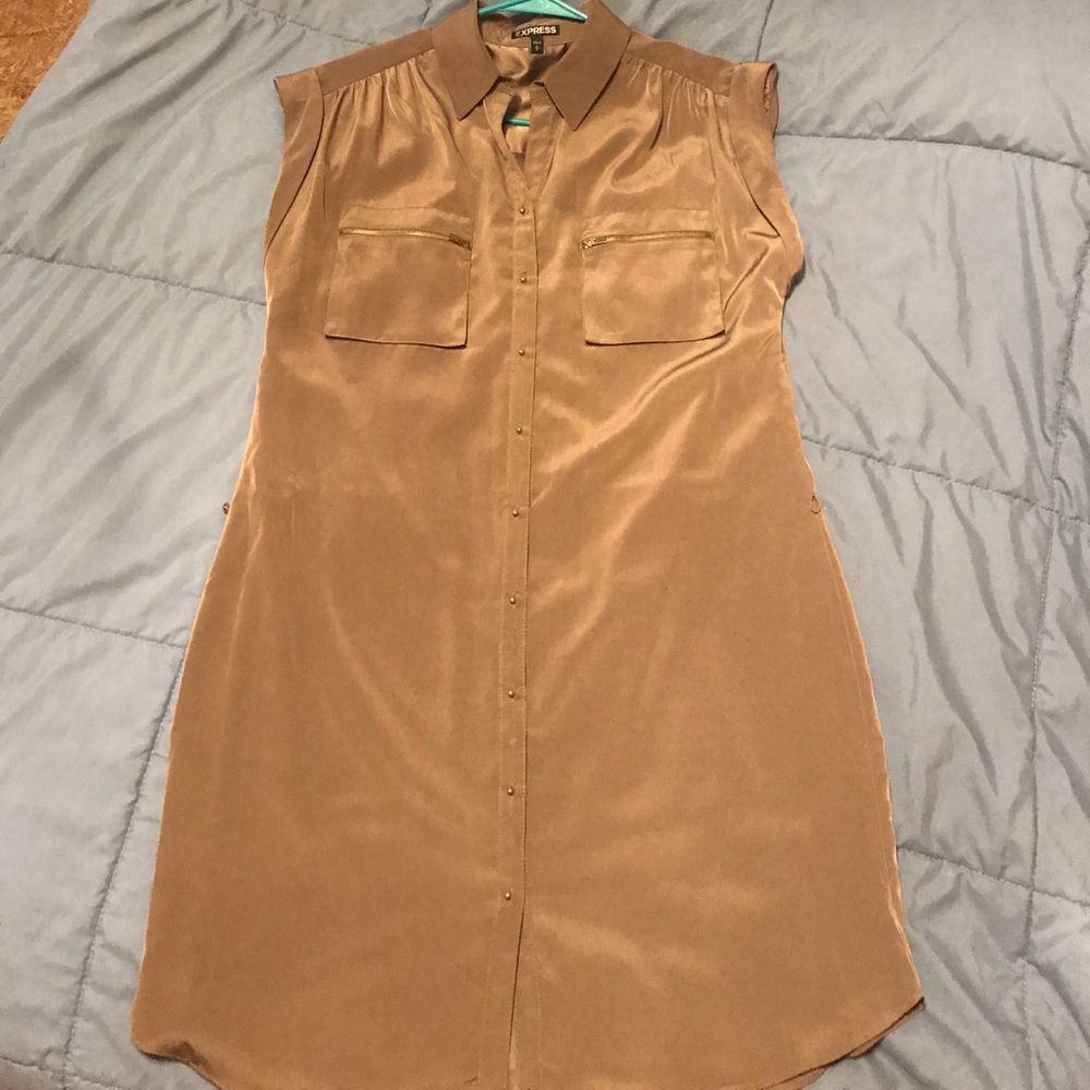 Button up dress