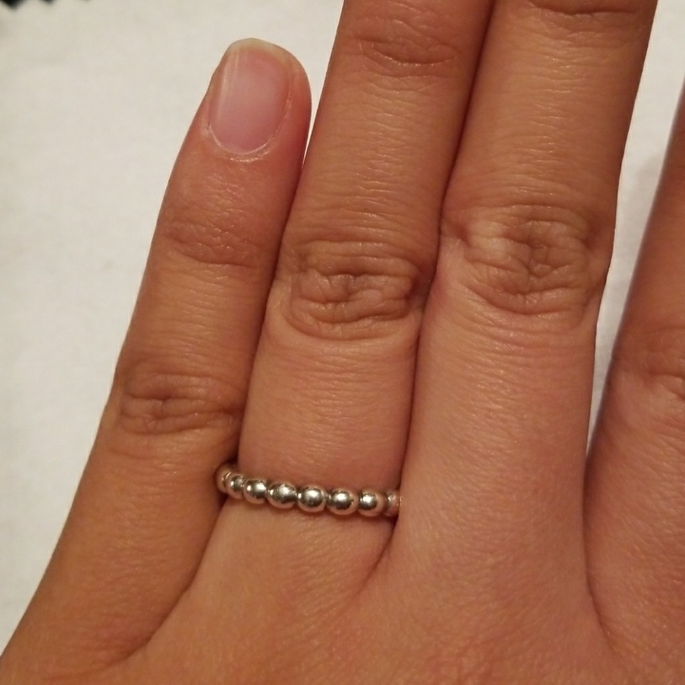 PANDORA Sterling Silver sz. 6 Cloud 9 Ring