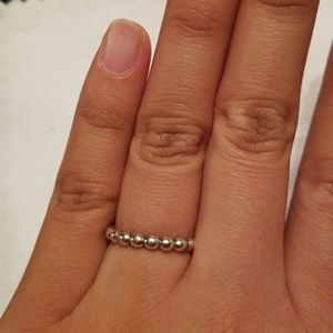 PANDORA Sterling Silver sz. 6 Cloud 9 Ring