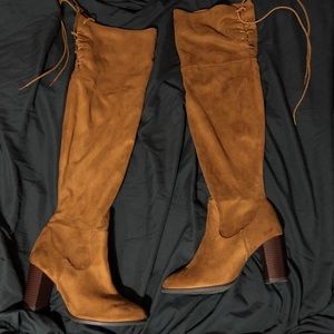 Charlotte Russe wide calf over the knee boots