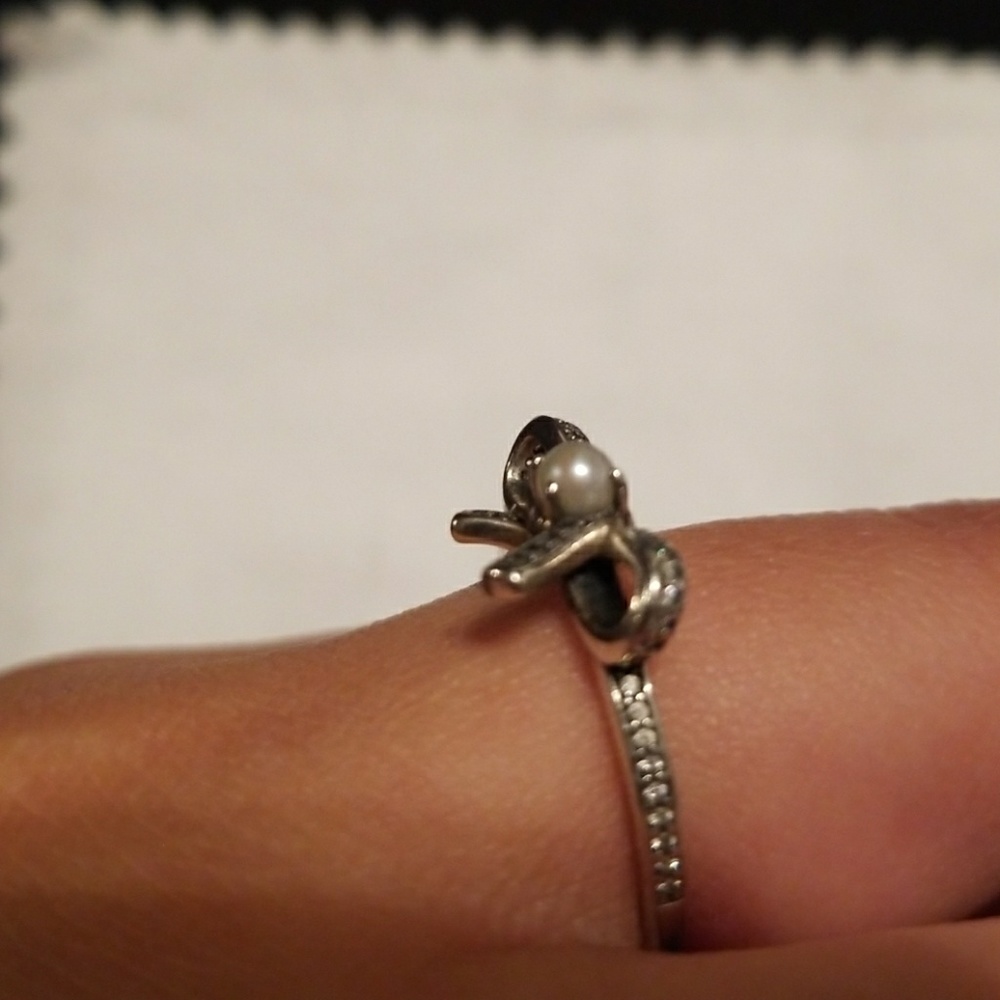 PANDORA Sterling Silver Delicate Sentiments Ring - Picture 3 of 7