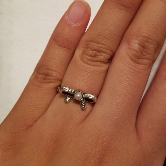 PANDORA Sterling Silver Delicate Sentiments Ring - Picture 2 of 7