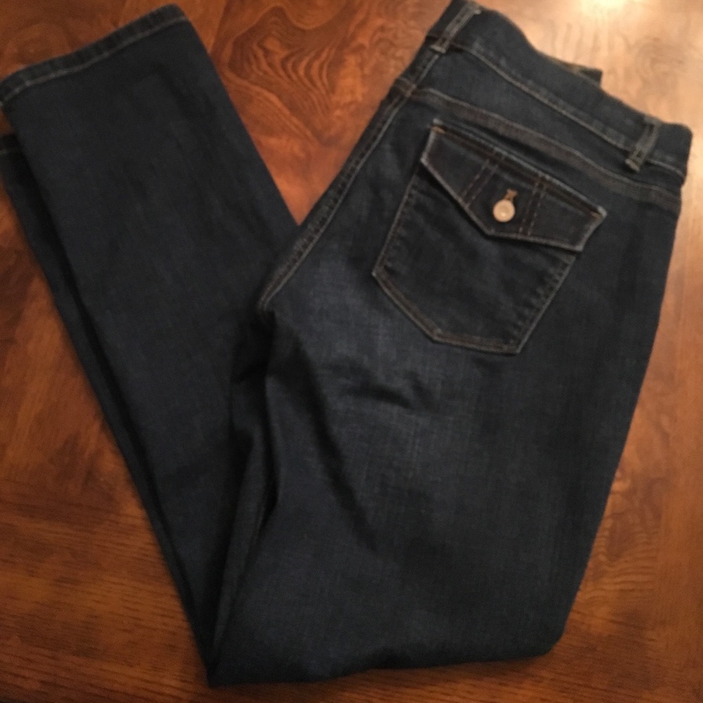 WHBM skinny Noir jeans