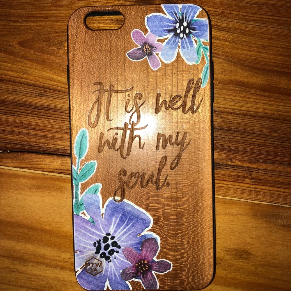 iPhone 6 Plus custom wooden case