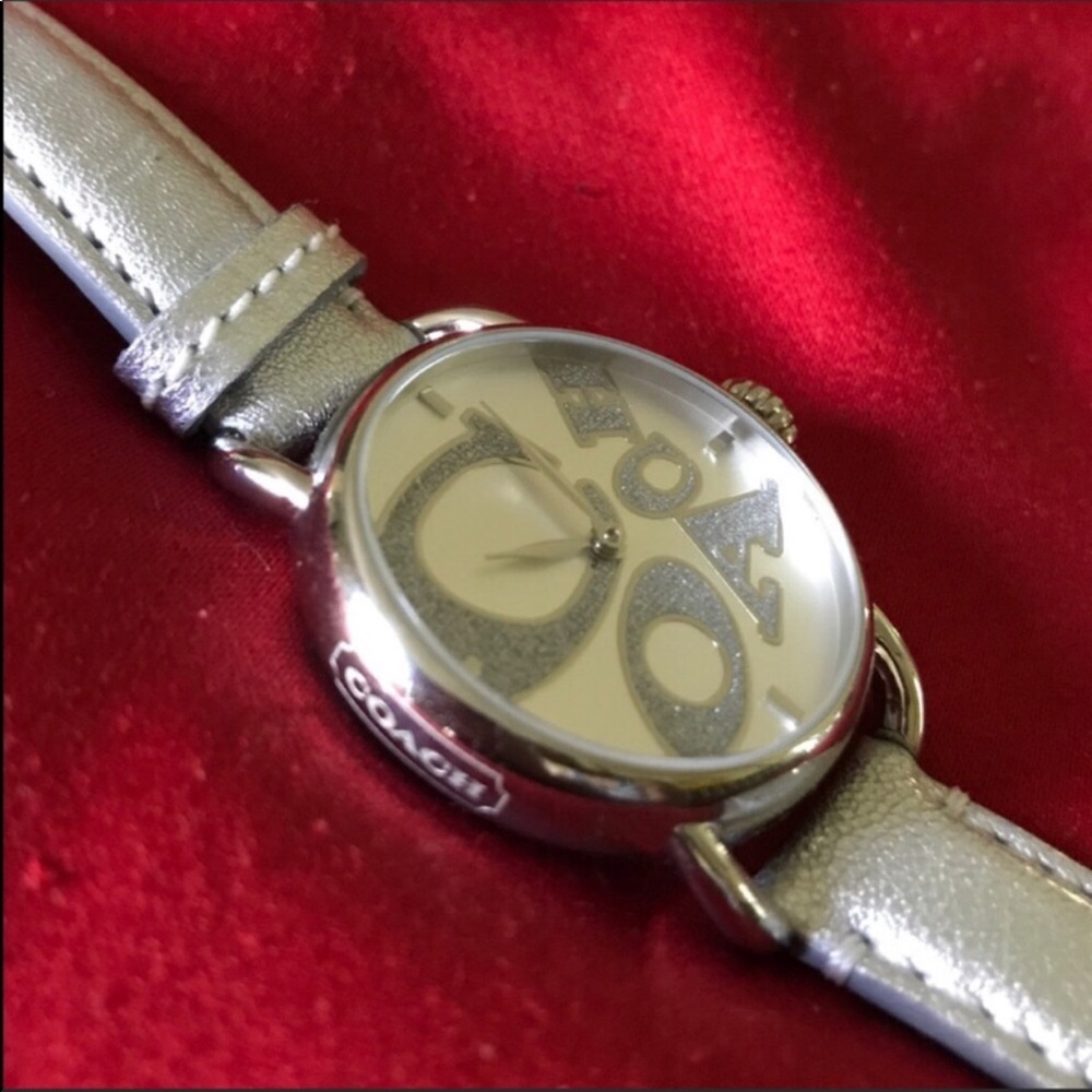 not for sale; coach poppy watch