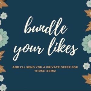 ‼️Bundle items and save!!!!! ‼️