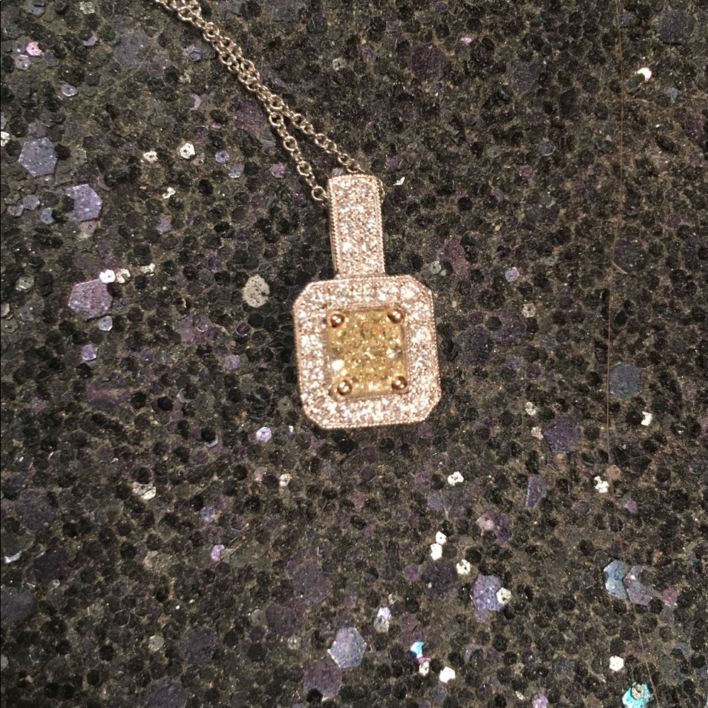 Le Vian Yellow Diamond pendent
