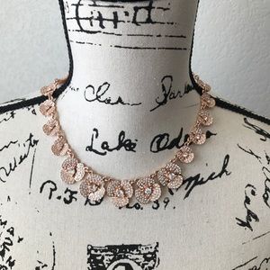 Kate Spade disco pansy necklace