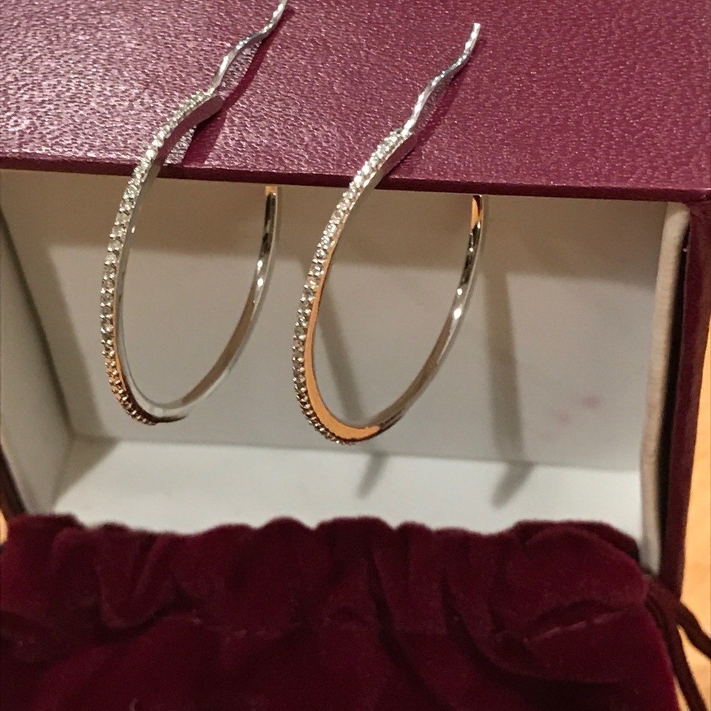 Helzberg Diamond Hoop Earrings