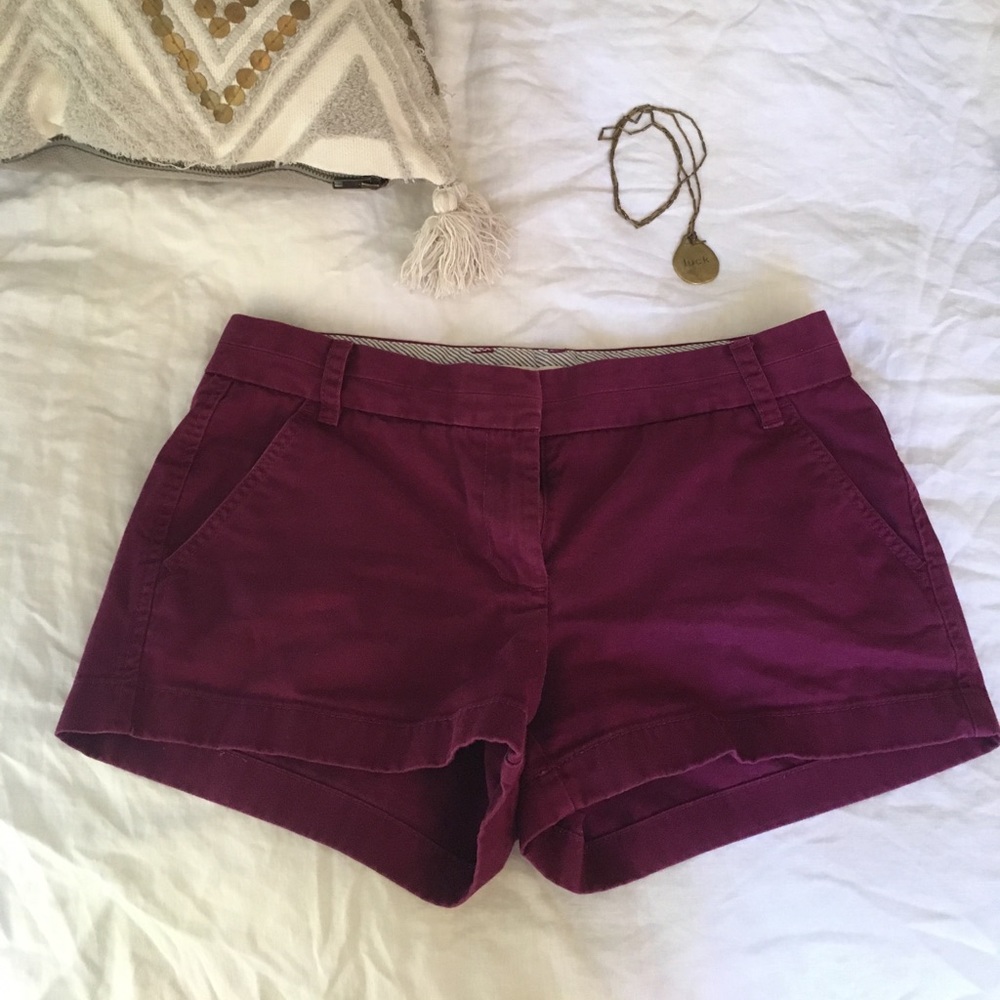 J Crew 3” Chino Shorts