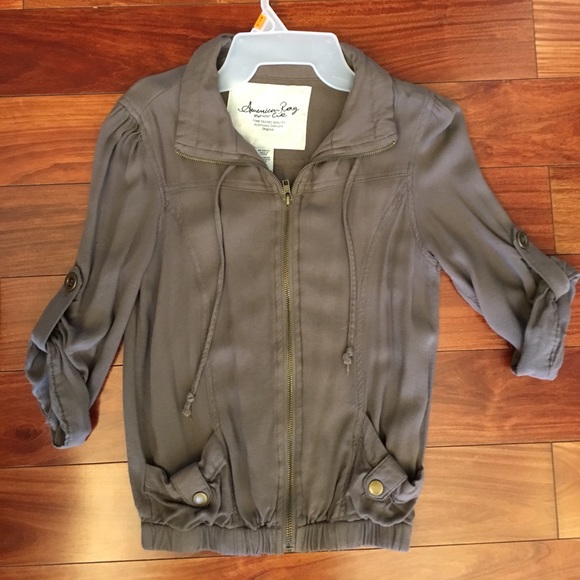 Grey American Rag zip up! - Picture 3 of 5