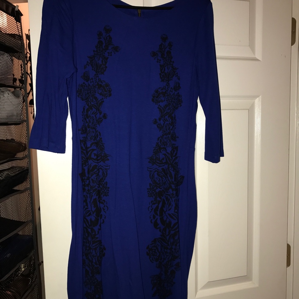 Winter Blue Sweater dress