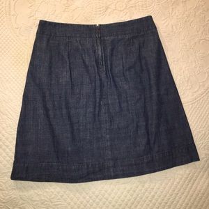 J. Crew Skirts - J Crew Wendy chambray pleated skirt size 4 J. Crew Skirts - J Crew Wendy chambray pleated skirt size 4